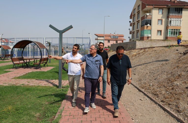 BAŞKAN ÖZDOĞAN: “HACILAR’IMIZA YENİ PARKLAR KAZANDIRIYORUZ”