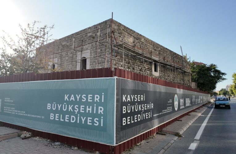 KAYSERİ BÜYÜKŞEHİR’DEN TARİHE VEFA: TASMAKIRAN CAMİİ RAMAZAN’DA İBADETE AÇILIYOR